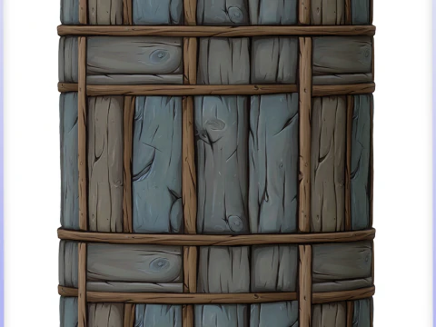 Stylized Wood Seamless Texture CG Textures