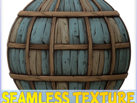 Stylized Wood Seamless Texture CG Текстуры