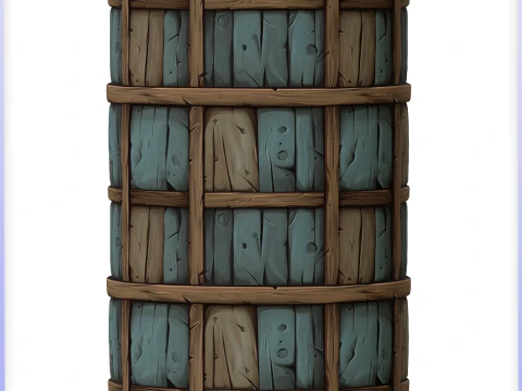Stylized Wood Seamless Texture CG Textures