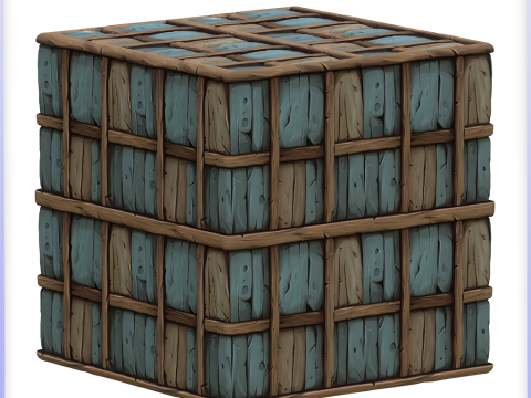 Stylized Wood Seamless Texture CG Текстуры