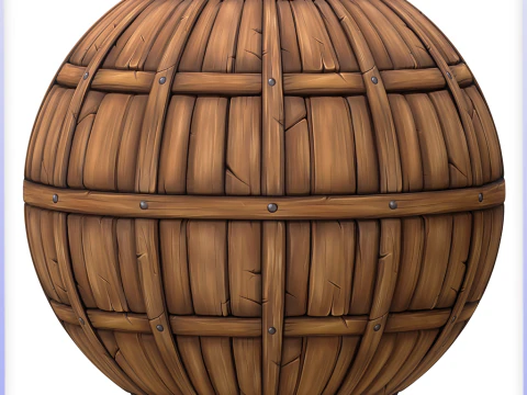 Stylized Wood Seamless Texture CG Textures