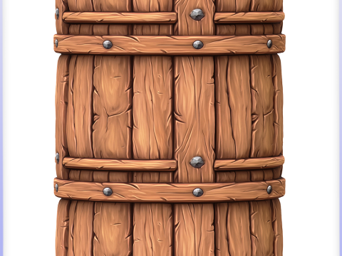 Stylized Wood Seamless Texture CG Textures