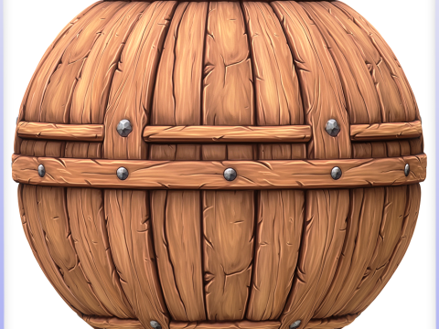 Stylized Wood Seamless Texture CG Textures
