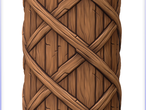 Stylized Wood Seamless Texture CG Dokuları