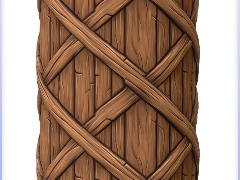 Struttura senza giunte di legno stilizzato CG Textures