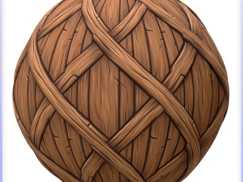 Struttura senza giunte di legno stilizzato CG Textures