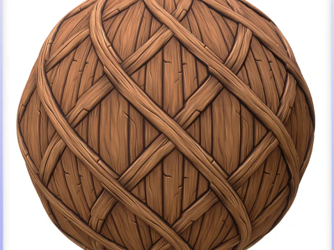 Struttura senza giunte di legno stilizzato CG Textures