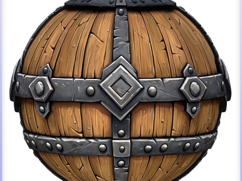 Stylized Wood Seamless Texture CG टेक्स्चर्स