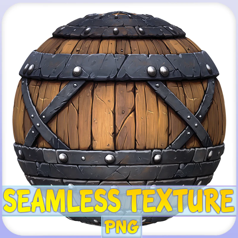 Stylized Wood Seamless Texture CG Textures .c4d .max .obj .3ds .fbx .stl .blend 