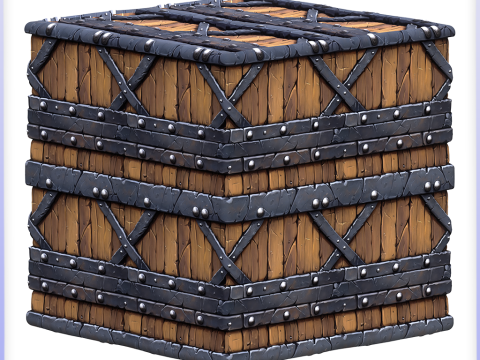 Stylized Wood Seamless Texture CG テクスチャ