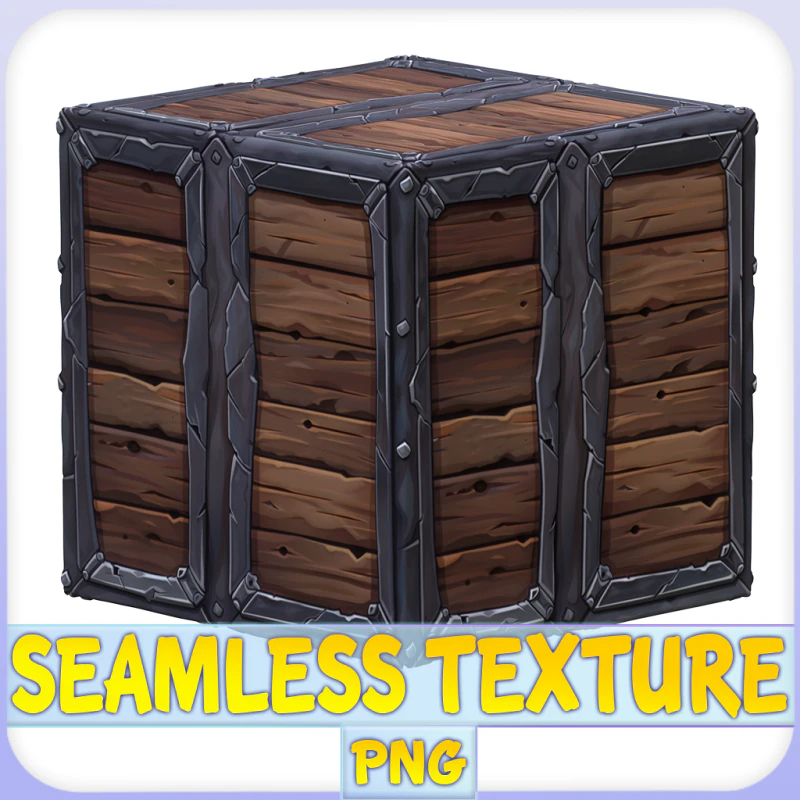 Stylized Wood Seamless Texture CG Textures .c4d .max .obj .3ds .fbx .stl .blend