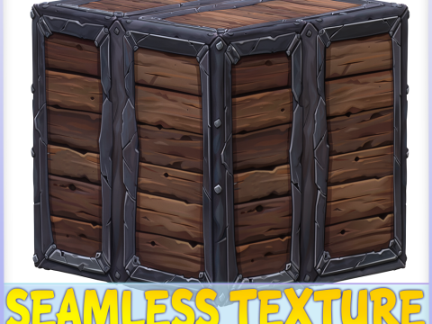 Stylized Wood Seamless Texture CG 텍스쳐