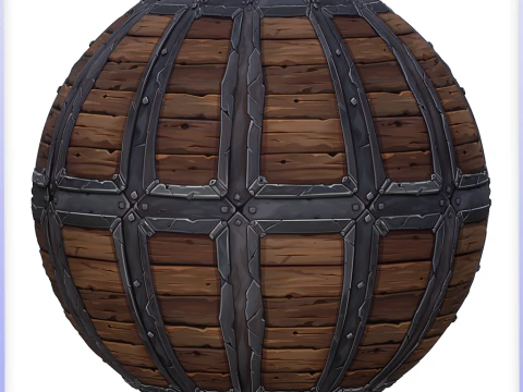 Stylized Wood Seamless Texture CG Textures