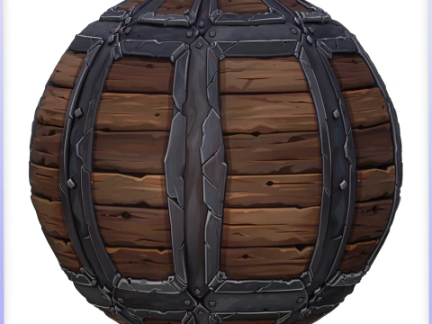 Stylized Wood Seamless Texture CG Textures