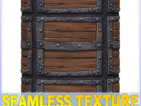 Stylized Wood Seamless Texture CG Textures