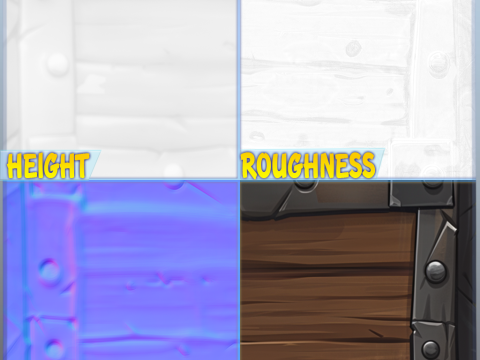 Stylized Wood Seamless Texture CG Dokuları