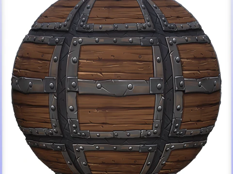 Stylized Wood Seamless Texture CG Textures