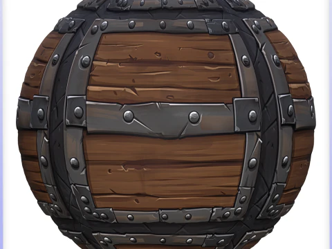 Stylized Wood Seamless Texture CG Textures