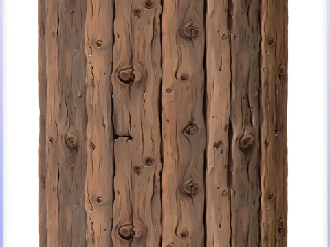Stylized Wood Seamless Texture CG Textures