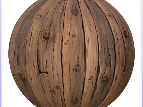 Stylized Wood Seamless Texture CG Textures
