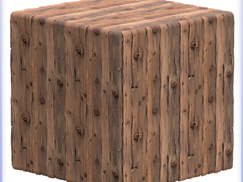Stylized Wood Seamless Texture CG Textures