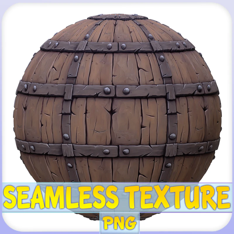 Stylized Wood Seamless Texture CG Textures .c4d .max .obj .3ds .fbx .stl .blend 