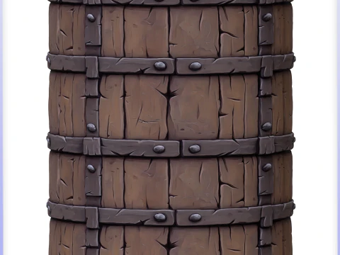 Stylized Wood Seamless Texture CG Textures