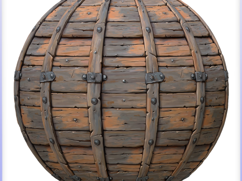 Stylized Wood Seamless Texture CG Textures