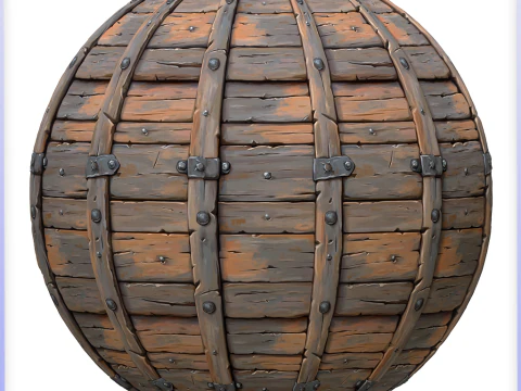 Stylized Wood Seamless Texture CG Textures