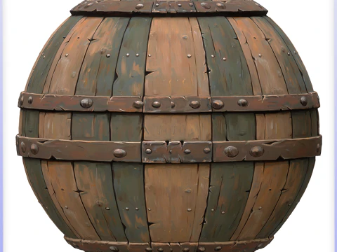 Stylized Wood Seamless Texture CG Textures