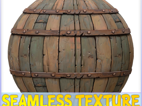 Stylized Wood Seamless Texture Texturas CG