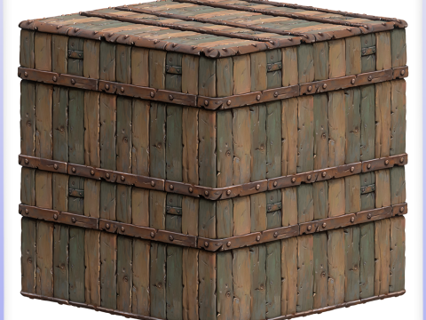 Stylized Wood Seamless Texture Tekstur CG