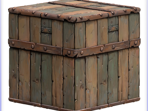 Stylized Wood Seamless Texture Tekstur CG