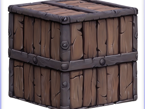 Stylized Wood Seamless Texture CG テクスチャ