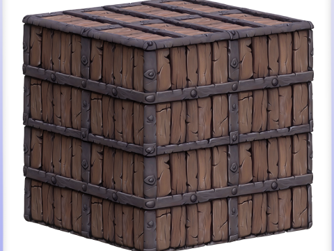 Stylized Wood Seamless Texture CG テクスチャ