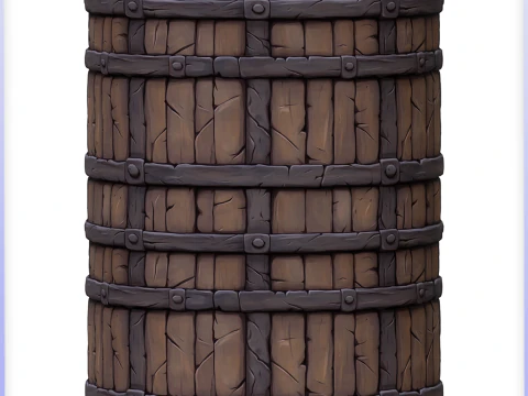 Stylized Wood Seamless Texture CG Textures