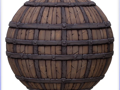 Stylized Wood Seamless Texture CG Textures