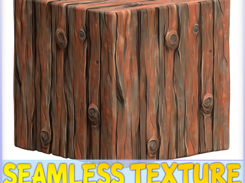 Stylized Wood Seamless Texture CG Textures