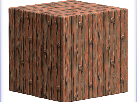 Stylized Wood Seamless Texture CG Textures