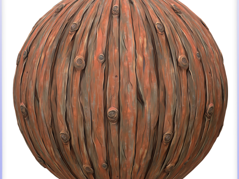 Stylized Wood Seamless Texture CG Textures
