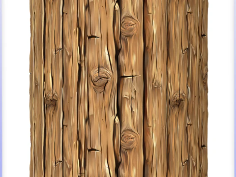 Stylized Wood Seamless Texture CG Textures