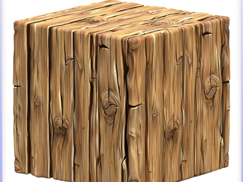 Stylized Wood Seamless Texture CG Textures
