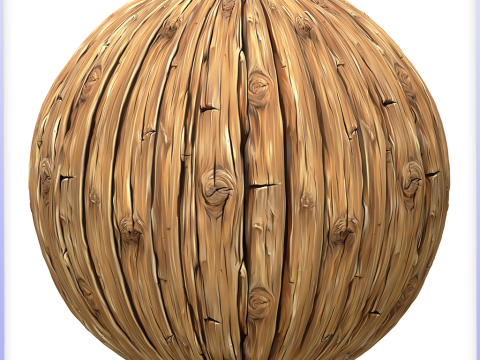 Stylized Wood Seamless Texture Texturas CG