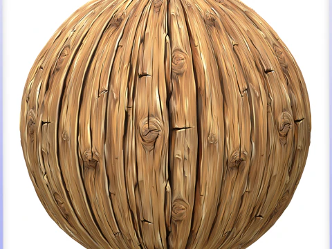 Stylized Wood Seamless Texture CG Textures