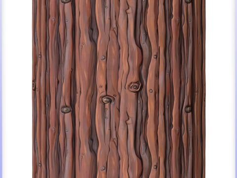Stylized Wood Seamless Texture CG Textures