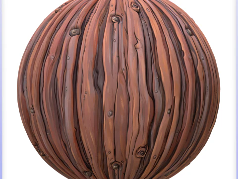 Stylized Wood Seamless Texture CG Textures