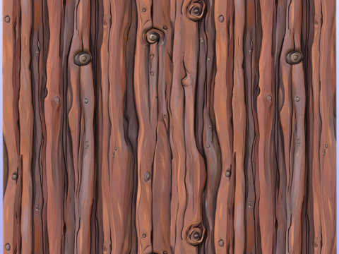 Stylized Wood Seamless Texture CG Textures