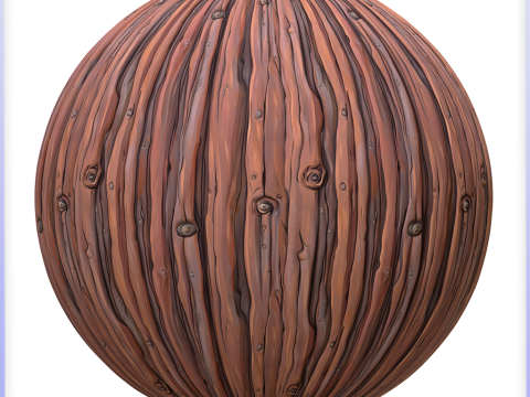 Stylized Wood Seamless Texture CG Textures