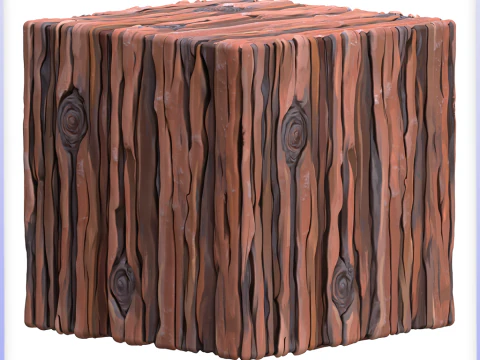 Stylized Wood Seamless Texture CG Textures