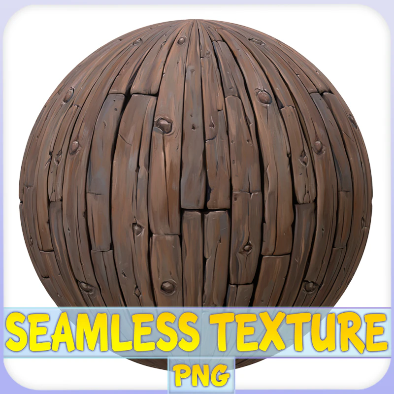 Struttura senza giunte di legno stilizzato CG Textures .c4d .max .obj .3ds .fbx .stl .blend